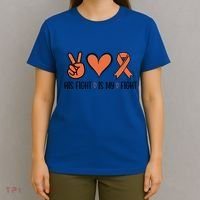 His Fight Is My Fight Great Gift T-Shirt thumb 4