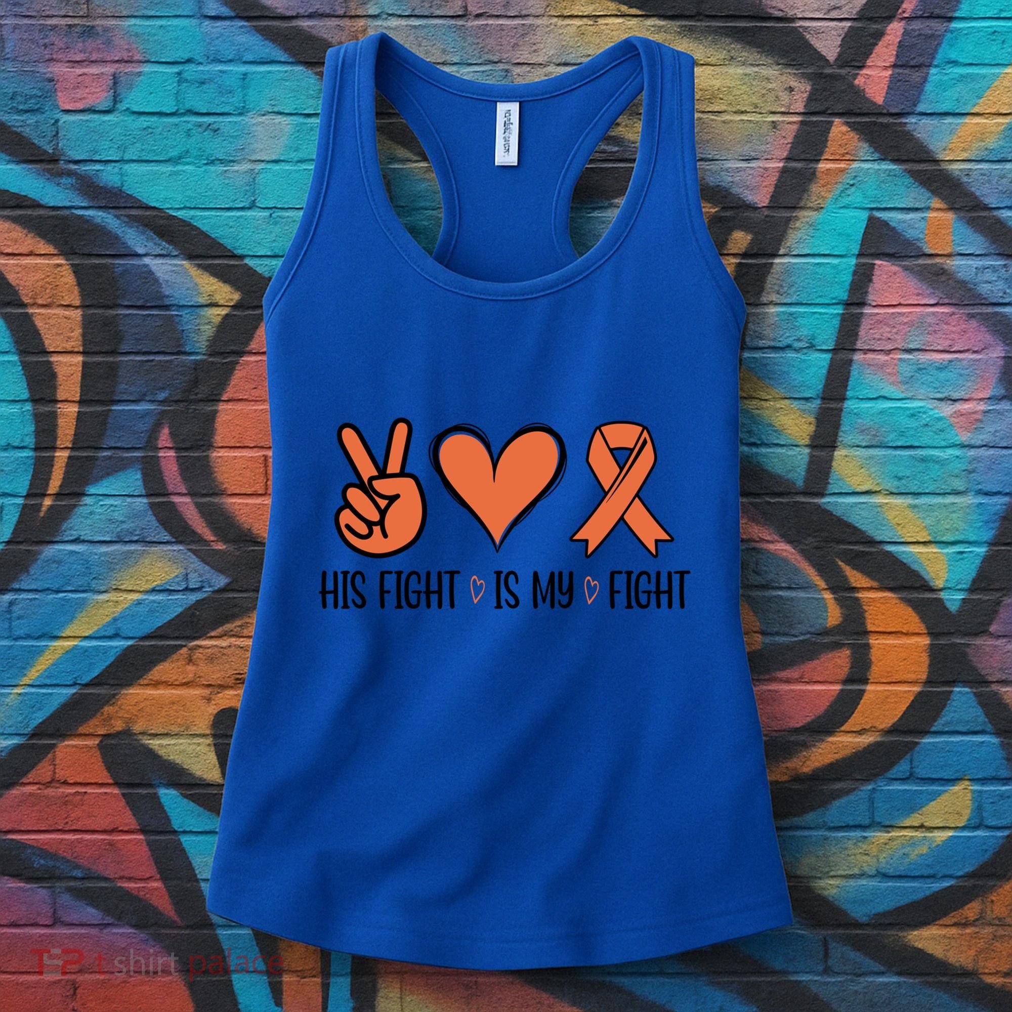 His Fight Is My Fight Great Gift Women's Tank Top
