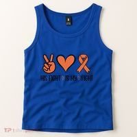 His Fight Is My Fight Great Gift Tank Top thumb 2