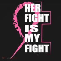 Her Fight Is My Fight Breast Cancer Sweatshirt thumb 3