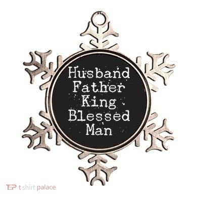 Husband Father King Blessed Man Ornament