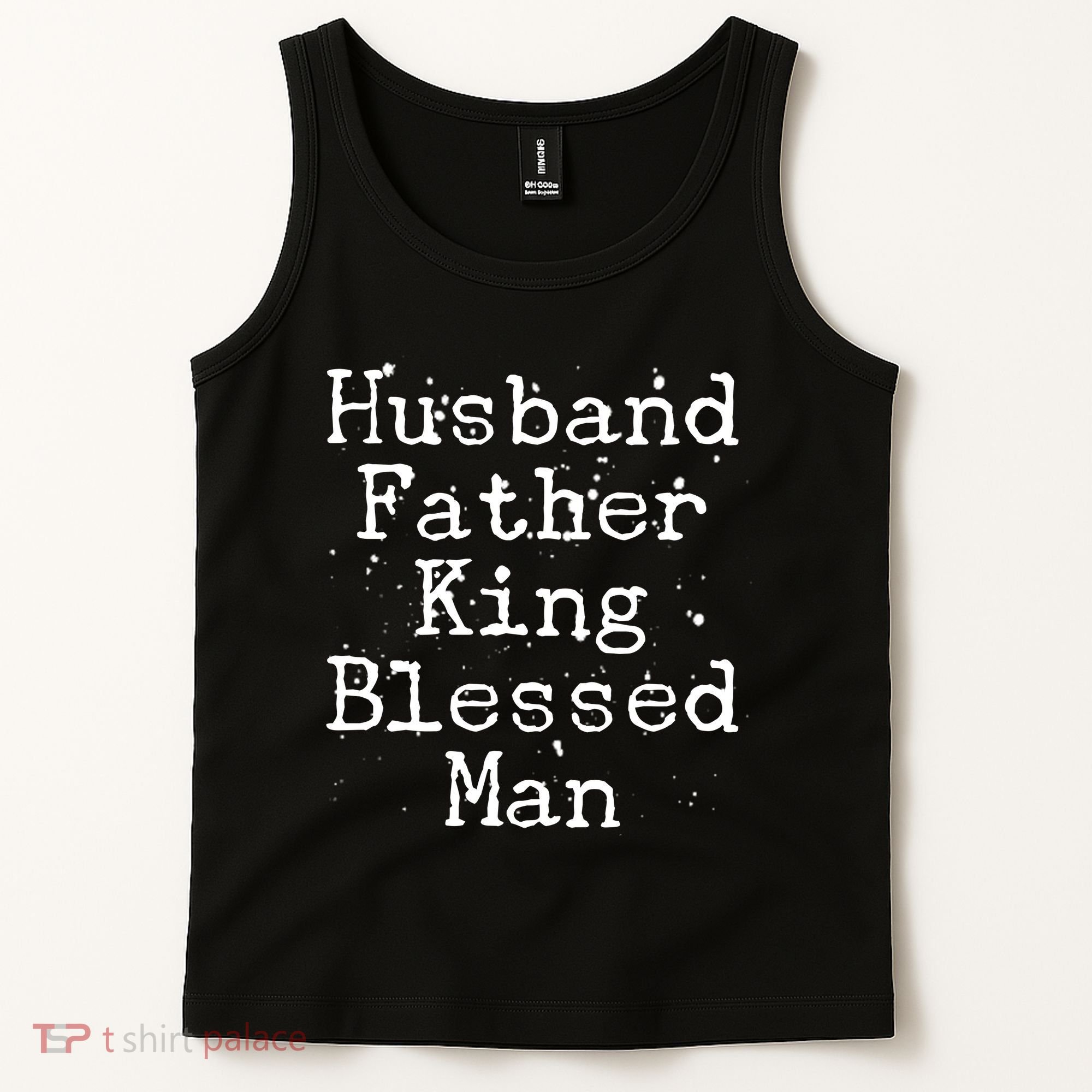 Husband Father King Blessed Man Tank Top