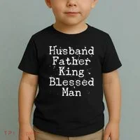 Husband Father King Blessed Man Toddler T-Shirt thumb 2
