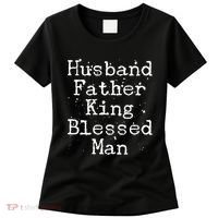 Husband Father King Blessed Man Women's T-Shirt thumb 0