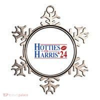 Hotties For Kamala Harris 2024 Smooch Lip Funny Politcal Ornament thumb 0