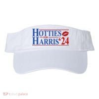 Hotties For Kamala Harris 2024 Smooch Lip Funny Politcal Visor thumb 0