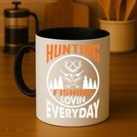 Hunting Fishing Lovin Everyday Coffee Mug thumb 4