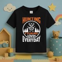 Hunting Fishing Lovin Everyday Toddler T-Shirt thumb 3