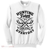 Hunting Fishing Loving Everyday Sweatshirt thumb 0