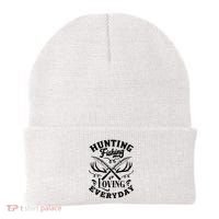 Hunting Fishing Loving Everyday Beanie thumb 0