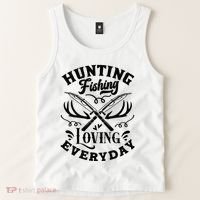Hunting Fishing Loving Everyday Tank Top thumb 2