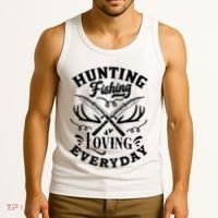 Hunting Fishing Loving Everyday Tank Top thumb 3