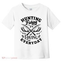 Hunting Fishing Loving Everyday Toddler T-Shirt thumb 0