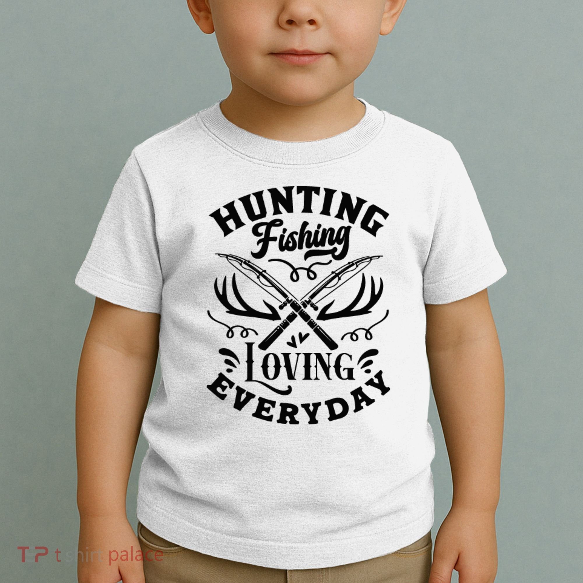 Hunting Fishing Loving Everyday Toddler T-Shirt