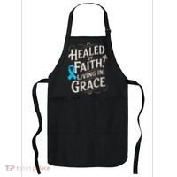 Healed Faith Living Grace Prostate Cancer Awareness Apron thumb 0