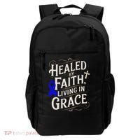 Healed Faith Living Grace Juvenile Arthritis Awareness Backpack thumb 0