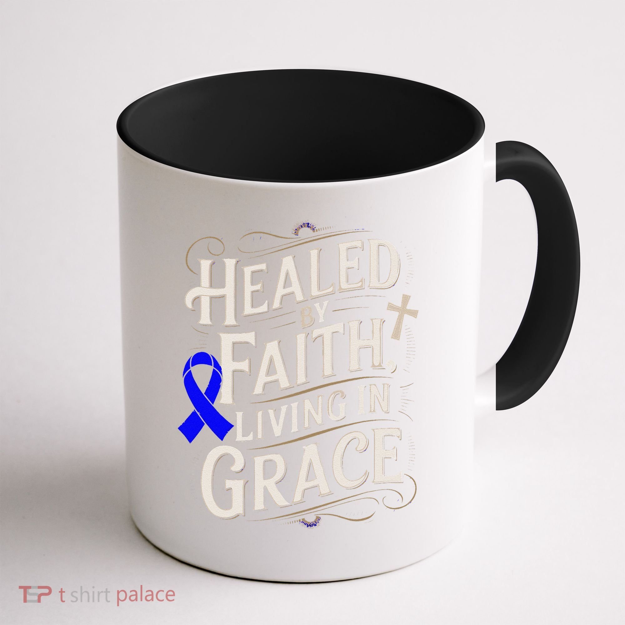 Healed Faith Living Grace Juvenile Arthritis Awareness Coffee Mug
