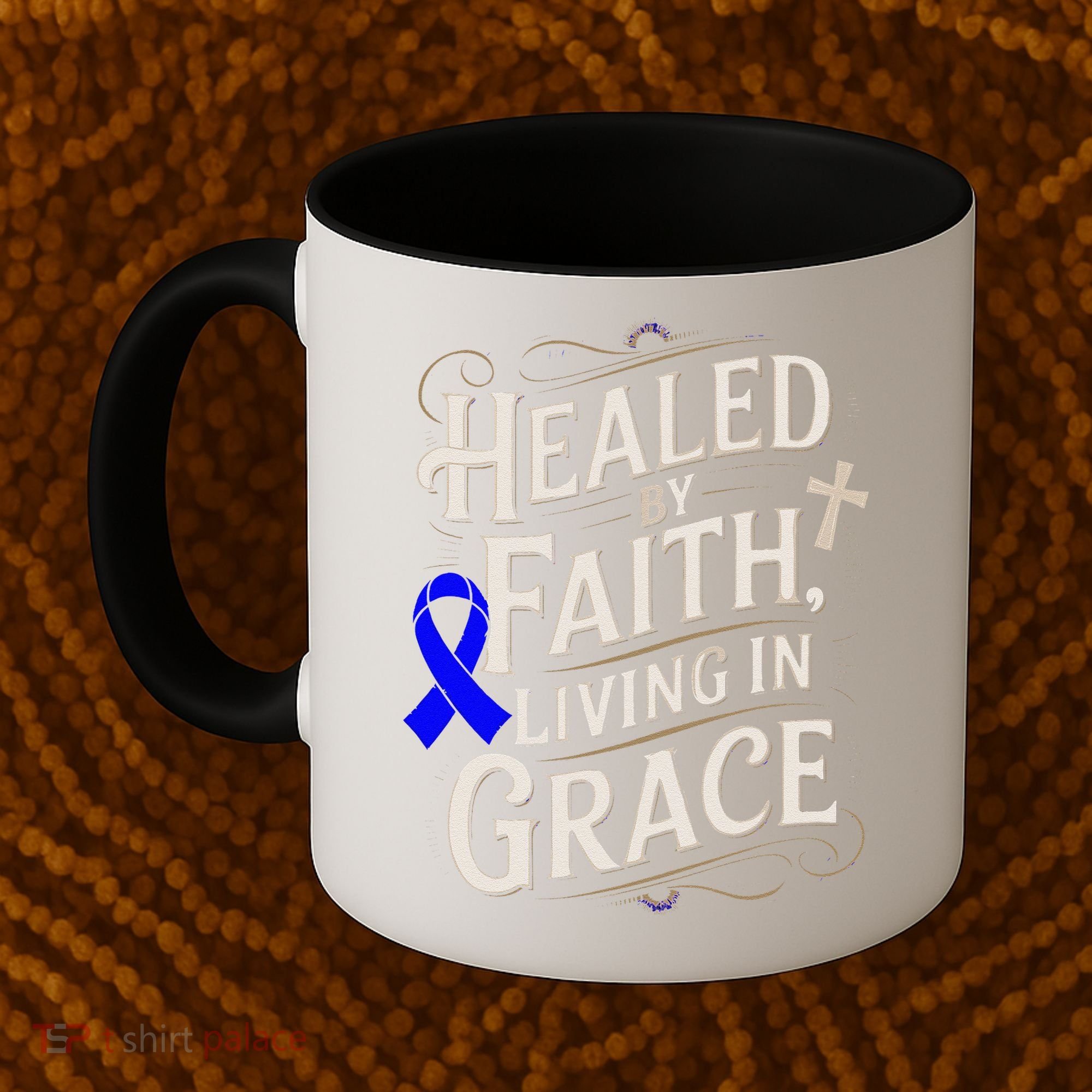 Healed Faith Living Grace Juvenile Arthritis Awareness Coffee Mug