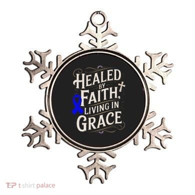 Healed Faith Living Grace Juvenile Arthritis Awareness Ornament