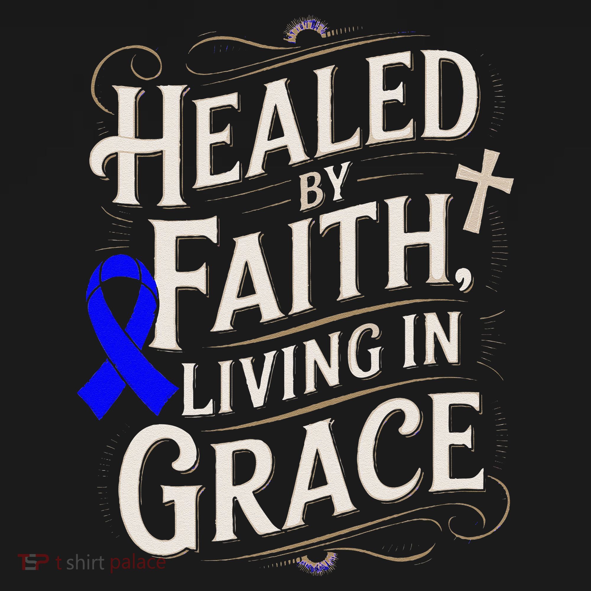 Healed Faith Living Grace Juvenile Arthritis Awareness Women's Tank Top