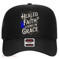 Healed Faith Living Grace Juvenile Arthritis Awareness Hat thumb 0