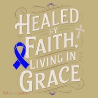 Healed Faith Living Grace Juvenile Arthritis Awareness Long Sleeve Shirt thumb 2