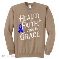 Healed Faith Living Grace Juvenile Arthritis Awareness Sweatshirt thumb 0