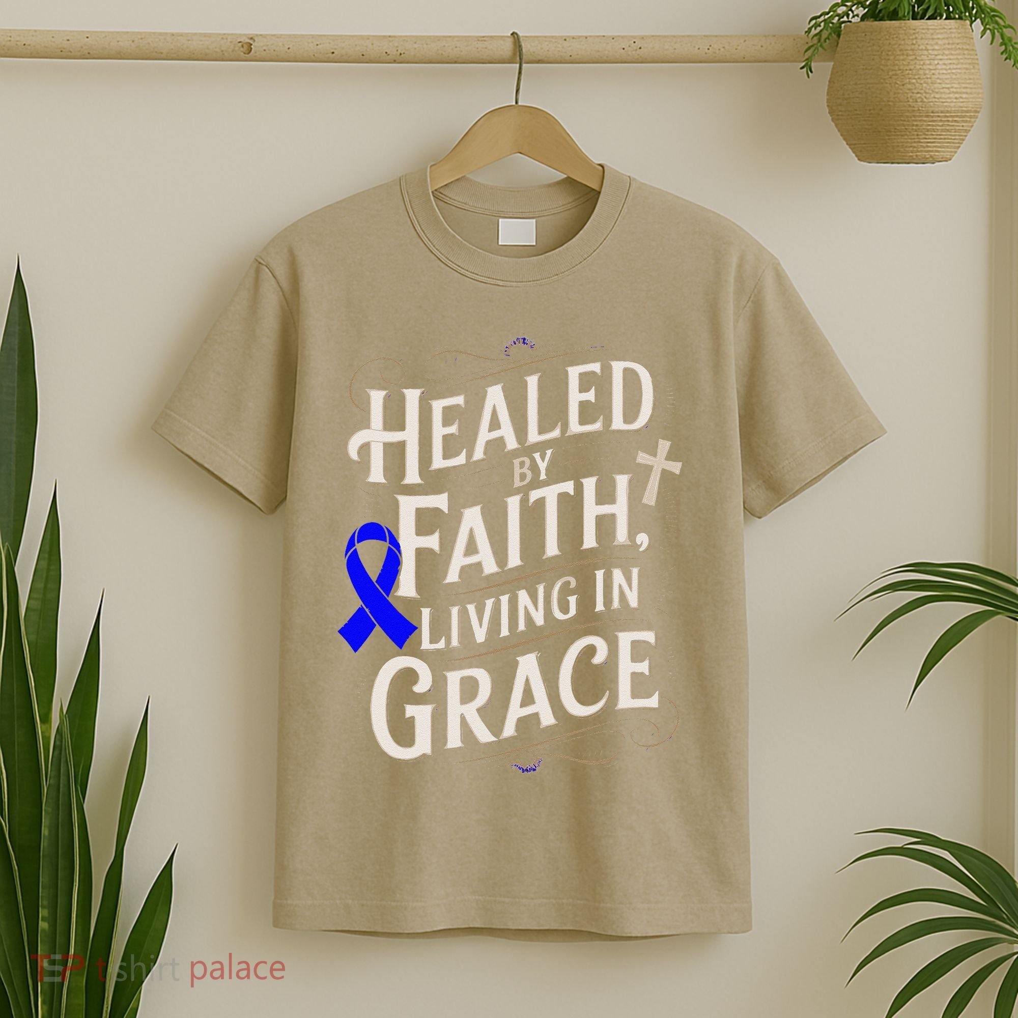 Healed Faith Living Grace Juvenile Arthritis Awareness T-Shirt