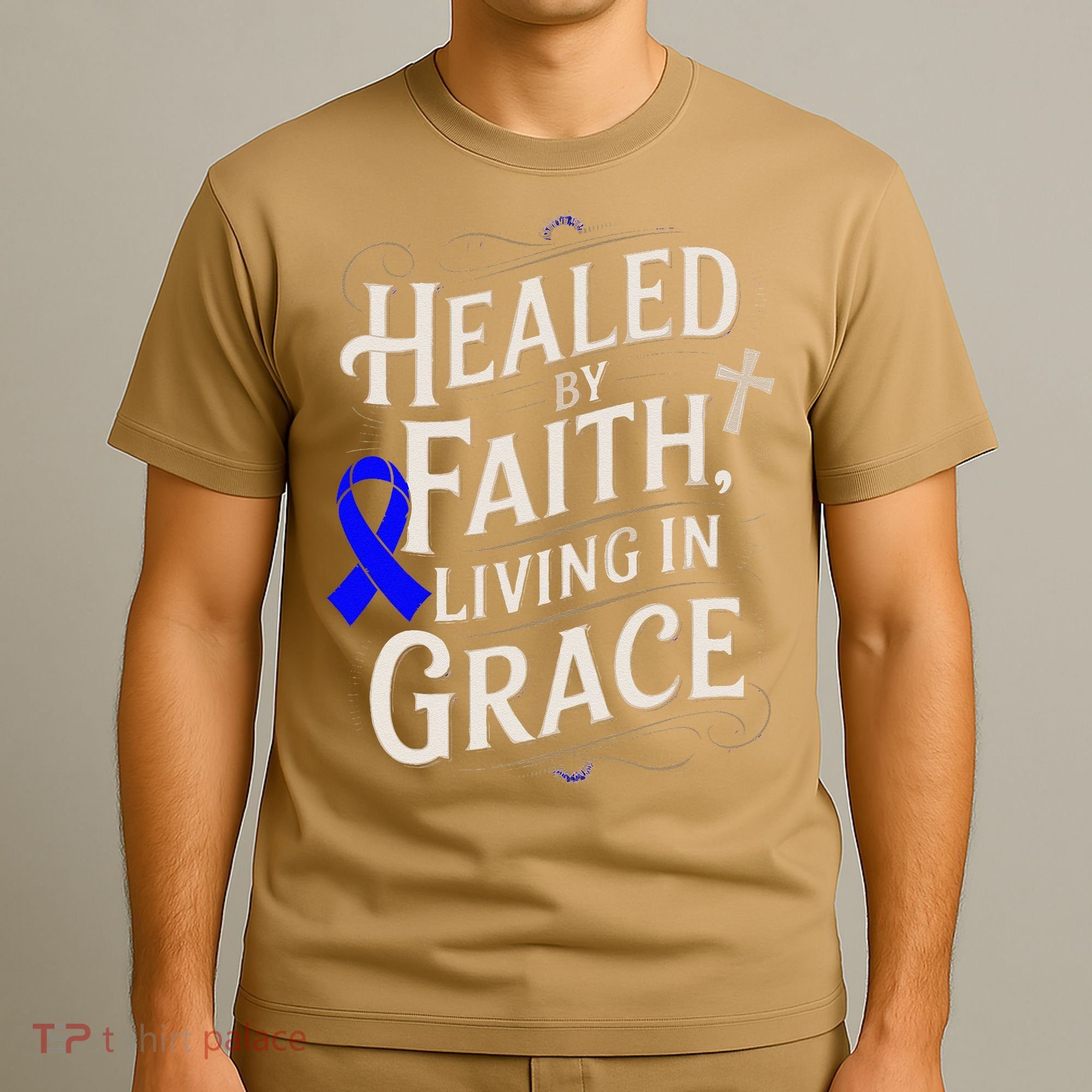 Healed Faith Living Grace Juvenile Arthritis Awareness T-Shirt