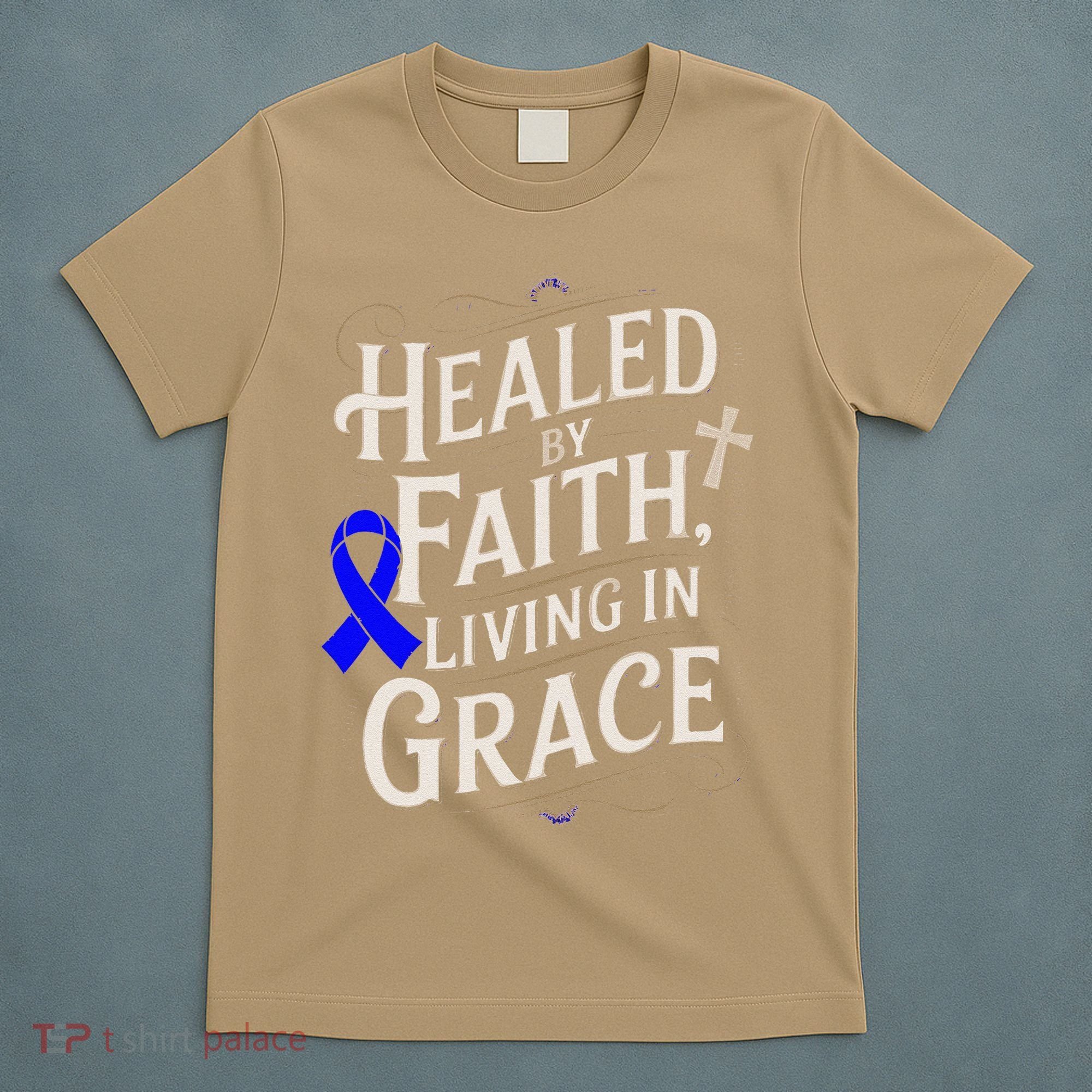 Healed Faith Living Grace Juvenile Arthritis Awareness T-Shirt
