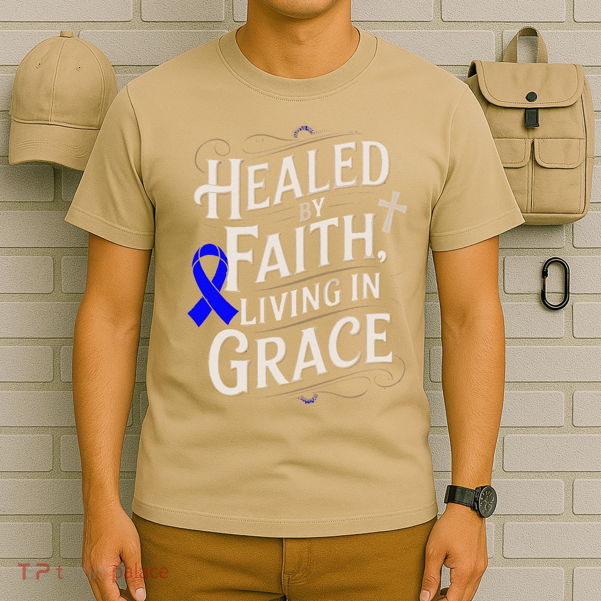 Healed Faith Living Grace Juvenile Arthritis Awareness T-Shirt