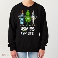 Homies For Life Weed Funny Women's Sweatshirt thumb 0