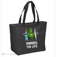 Homies For Life Weed Funny Tote Bag thumb 2