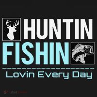 Huntin Fishin Lovin Every Day, Black Fly Hunting And Fishing Women's Tank Top thumb 5
