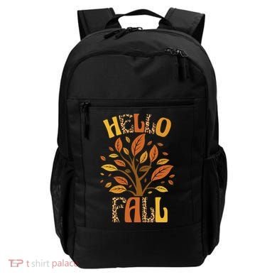 Hello Fall Leopard Season Nature Backpack