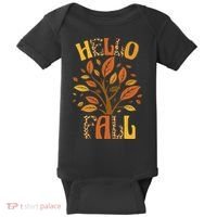 Hello Fall Leopard Season Nature Baby Bodysuit thumb 0