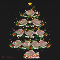 Halibut Fish Lover Xmas Lighting Halibut Christmas Tree Gift Ornament thumb 1