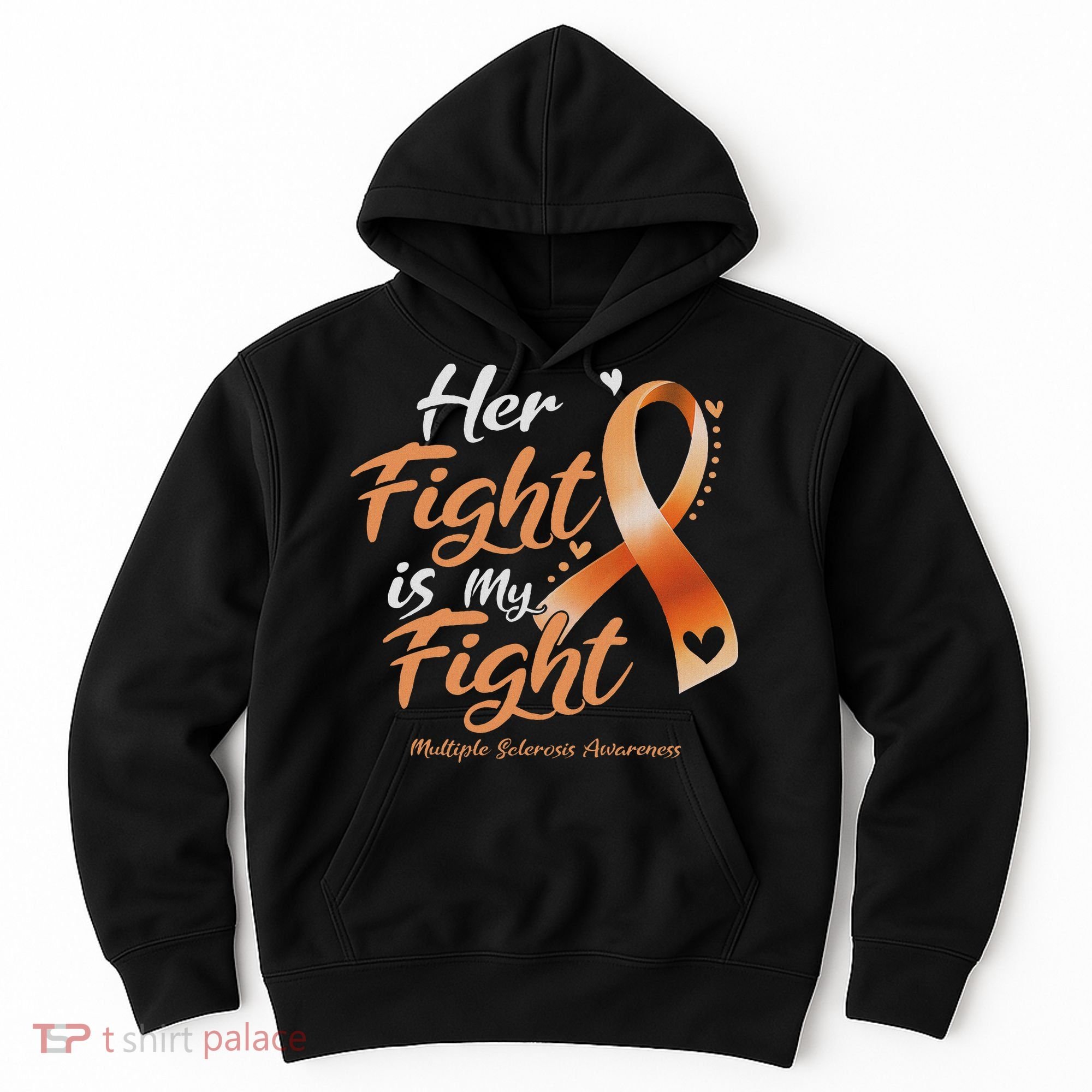 Her Fight My Fight Ms Multiple Sclerosis Awareness Women Hoodie