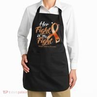 Her Fight My Fight Ms Multiple Sclerosis Awareness Women Apron thumb 2