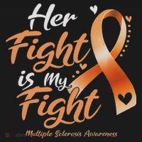 Her Fight My Fight Ms Multiple Sclerosis Awareness Women Bucket Hat thumb 4