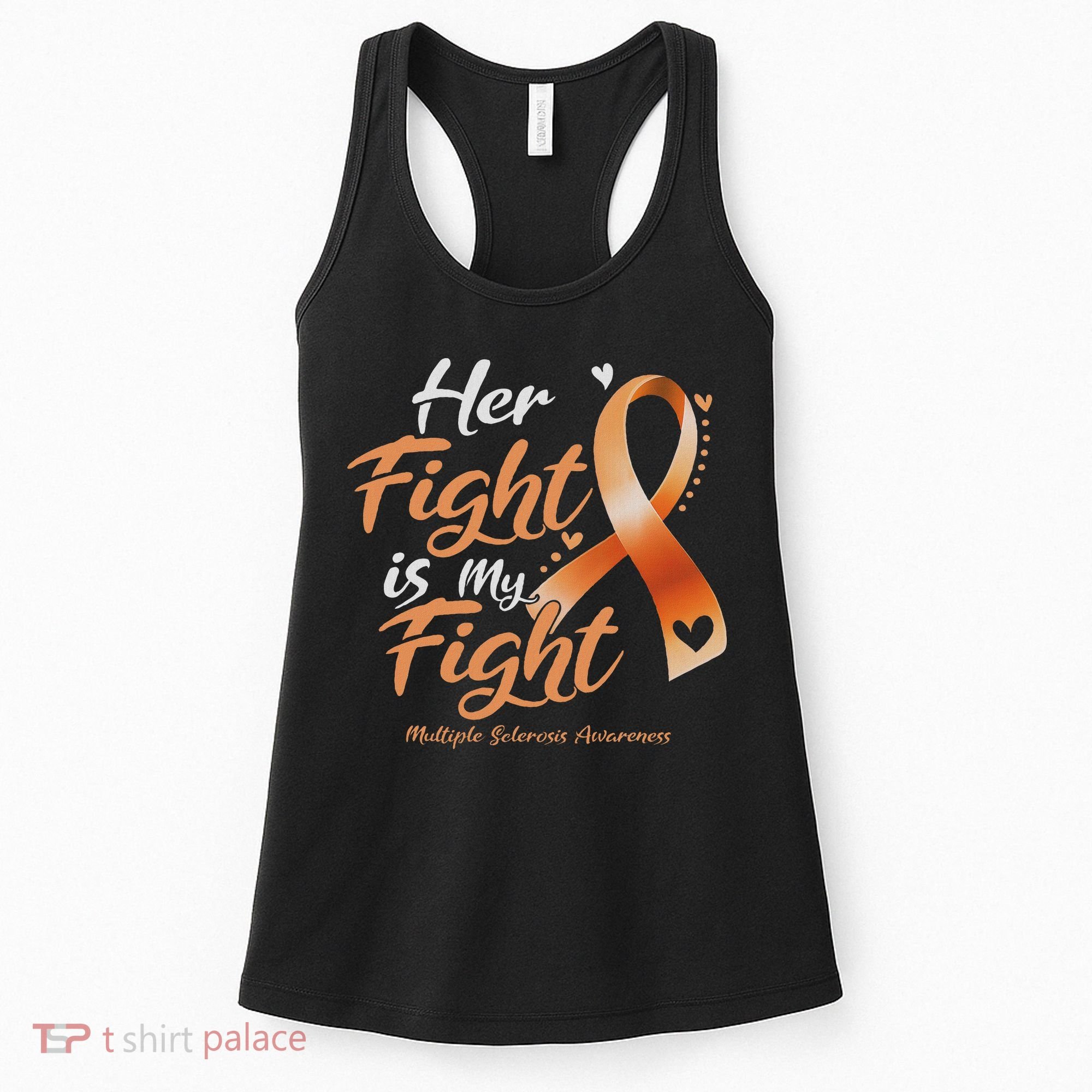 Her Fight My Fight Ms Multiple Sclerosis Awareness Women Women's Tank Top