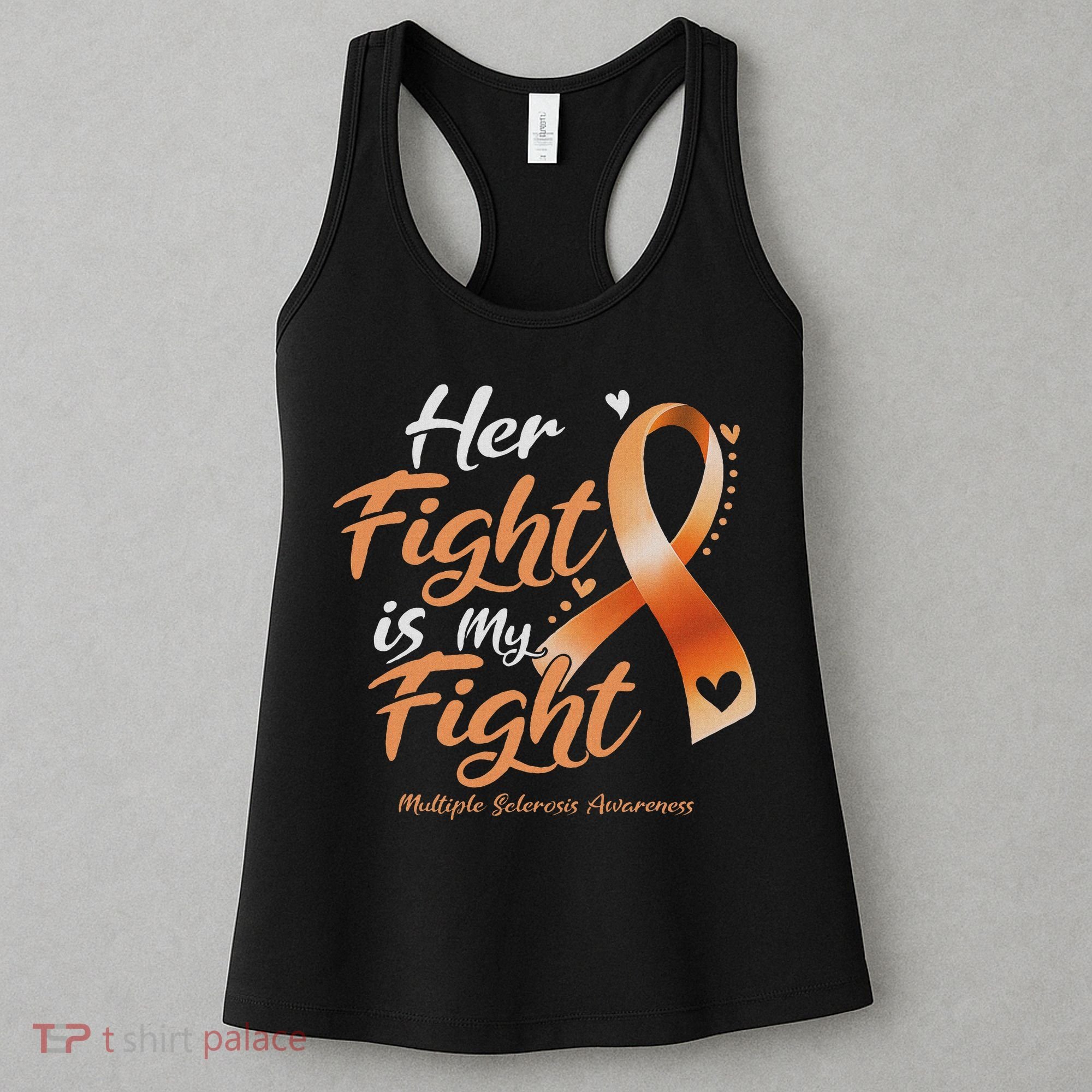 Her Fight My Fight Ms Multiple Sclerosis Awareness Women Women's Tank Top
