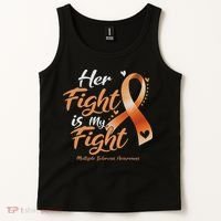 Her Fight My Fight Ms Multiple Sclerosis Awareness Women Tank Top thumb 2