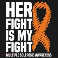 Her Fight My Fight Ms Multiple Sclerosis Awareness Gift Pajama Set thumb 2