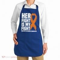 Her Fight My Fight Ms Multiple Sclerosis Awareness Gift Apron thumb 2