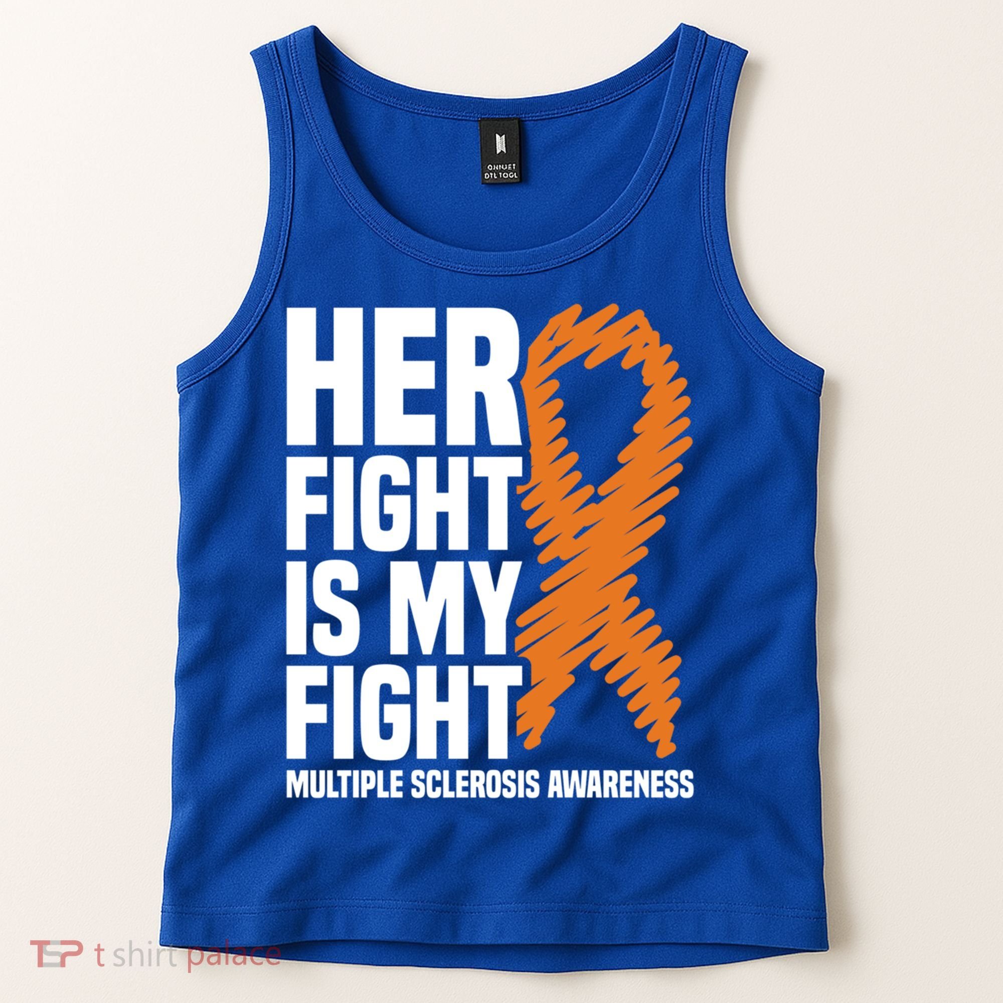 Her Fight My Fight Ms Multiple Sclerosis Awareness Gift Tank Top