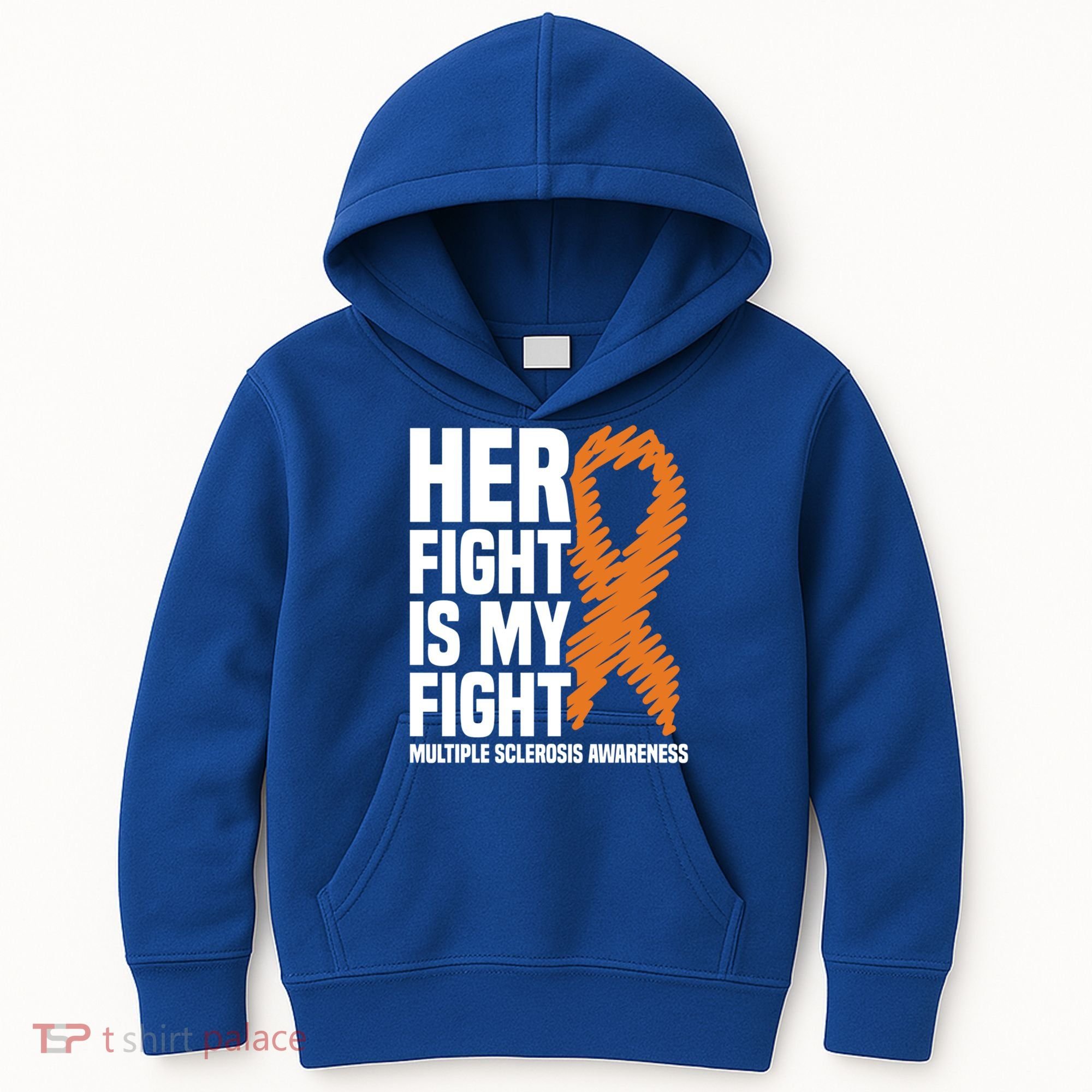 Her Fight My Fight Ms Multiple Sclerosis Awareness Gift Kids Hoodie