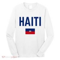 HAITI Flag Men Women Kids HAITI Long Sleeve Shirt thumb 0