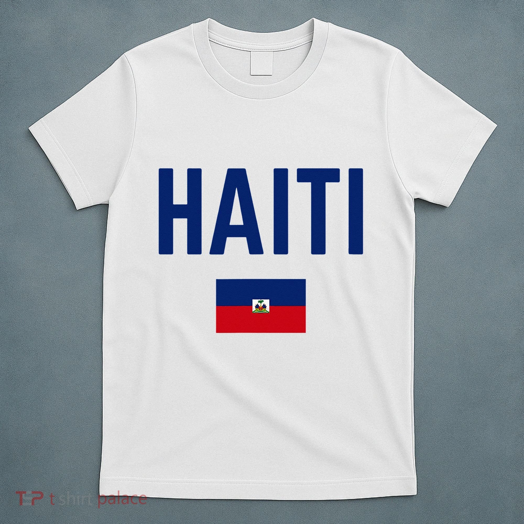 HAITI Flag Men Women Kids HAITI T-Shirt
