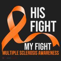 His Fight My Fight Multiple Sclerosis MS Warrior Tumbler thumb 3